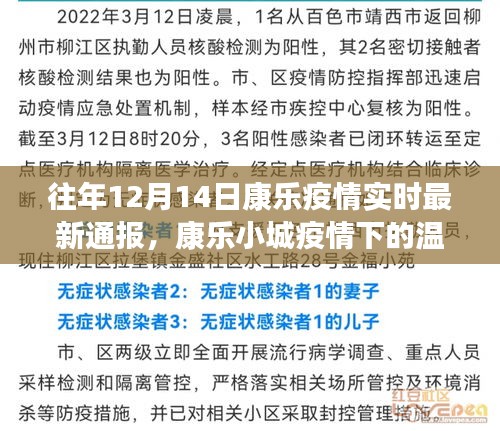 康乐小城疫情下的温馨日常，疫情实时通报与阳光笑声的交织
