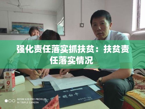 强化责任落实抓扶贫：扶贫责任落实情况 