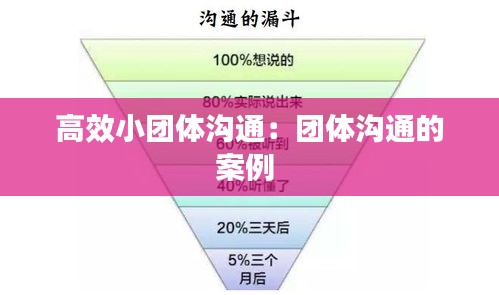 高效小团体沟通：团体沟通的案例 