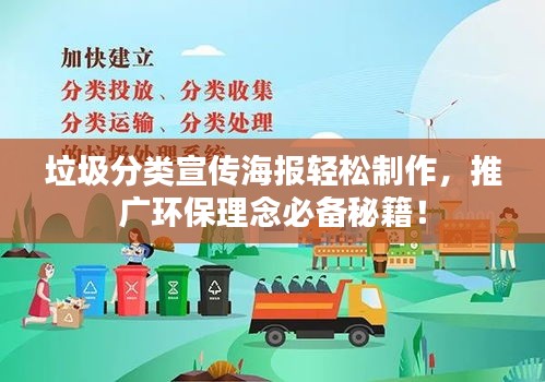 垃圾分类宣传海报轻松制作，推广环保理念必备秘籍！