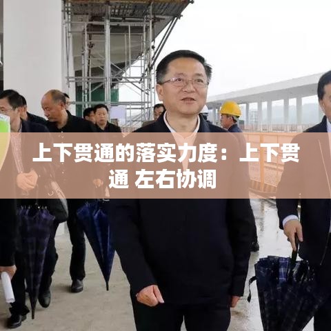 上下贯通的落实力度：上下贯通 左右协调 