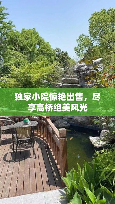 独家小院惊艳出售，尽享高桥绝美风光