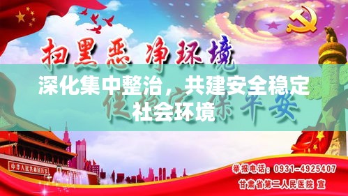 深化集中整治，共建安全稳定社会环境