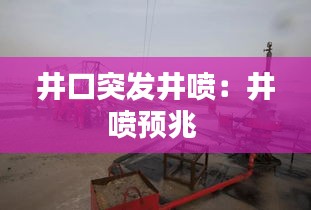 井口突发井喷：井喷预兆 
