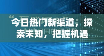 今日热门新渠道，探索未知，把握机遇，引领潮流风向标