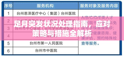 足月突发状况处理指南，应对策略与措施全解析