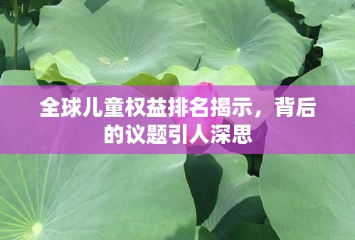 全球儿童权益排名揭示，背后的议题引人深思