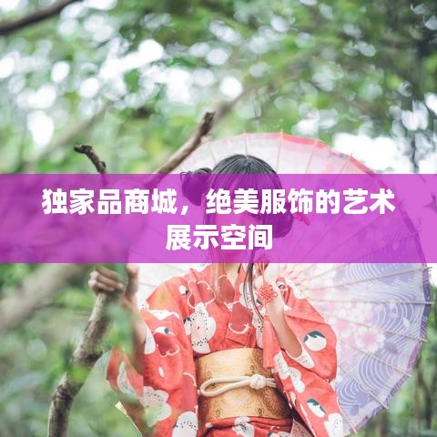 独家品商城，绝美服饰的艺术展示空间